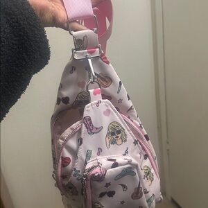 Katydid Pink Illustrated Women's Backpack